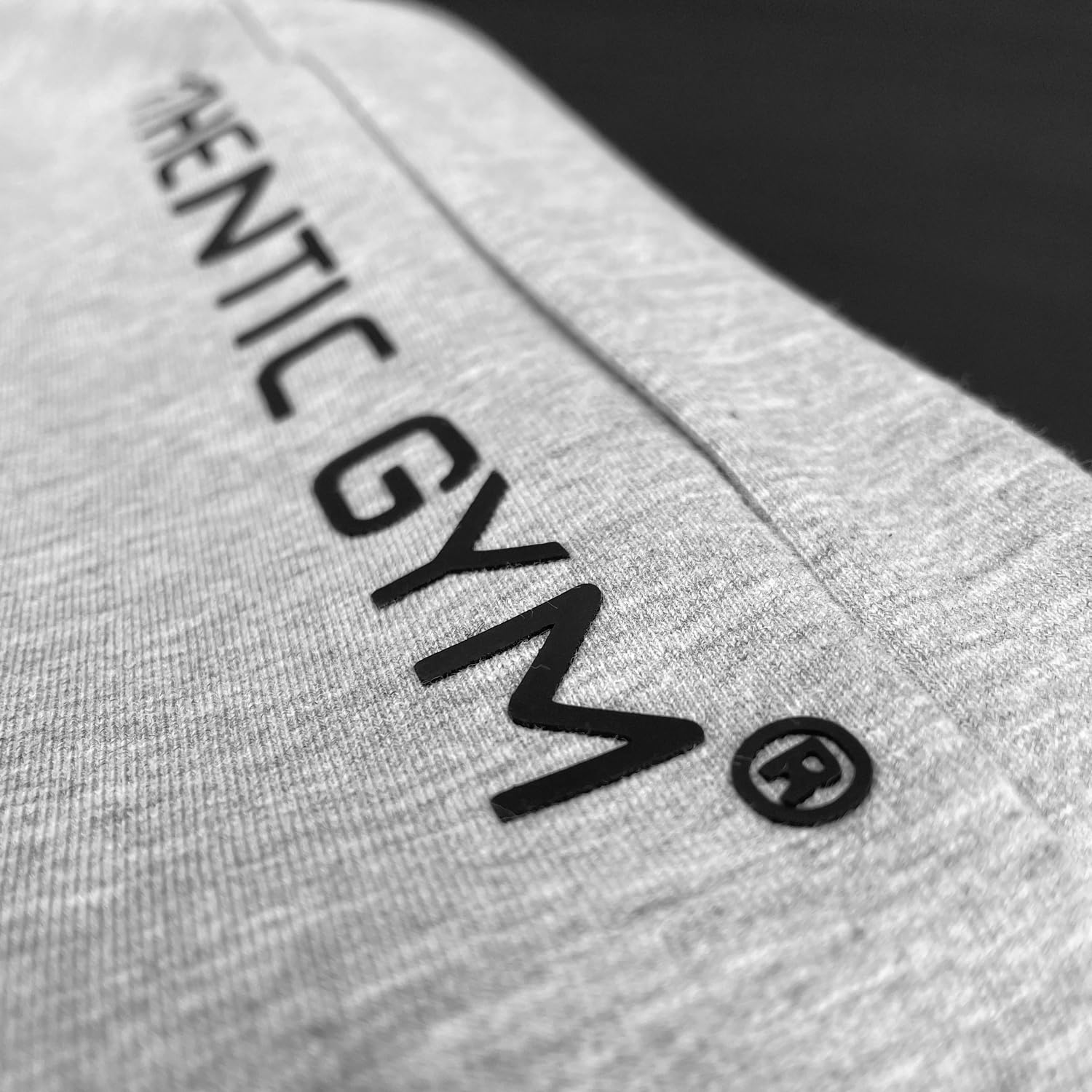 COOL Pants | szare spodnie do biegania na siłownię spodnie sportowe męskie długie z podwójną kieszenią, bawełniane spodnie treningowe, męskie spodnie fitness slim fit