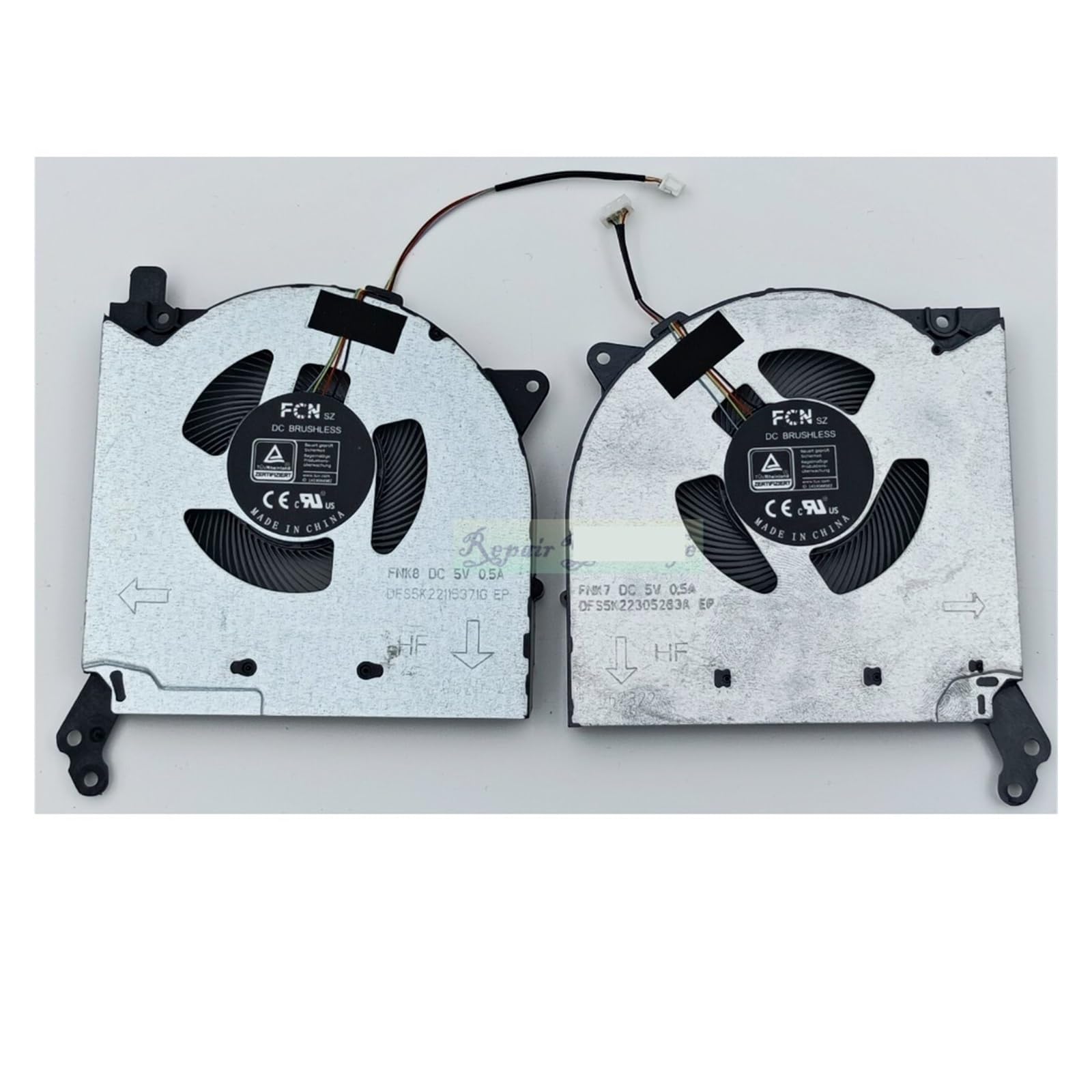 Ventilador De Refrigeración For Computadora Portátil, Compatible con Lenovo, Compatible con Legion 5-15ACH6 5-15ITH6 82JW 82JK 5H40S20344 5H40S20337 FNK8 FNK7 5H40S20335(CPU GPU Both)