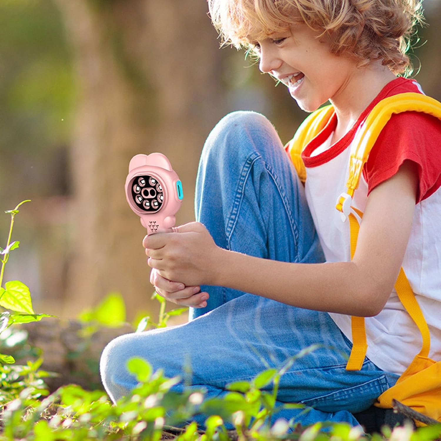 Strong ABS Handheld Microscope Camera USB Charging Suitable for Shockproof Video & Outdoor Discovery Handheld Camera