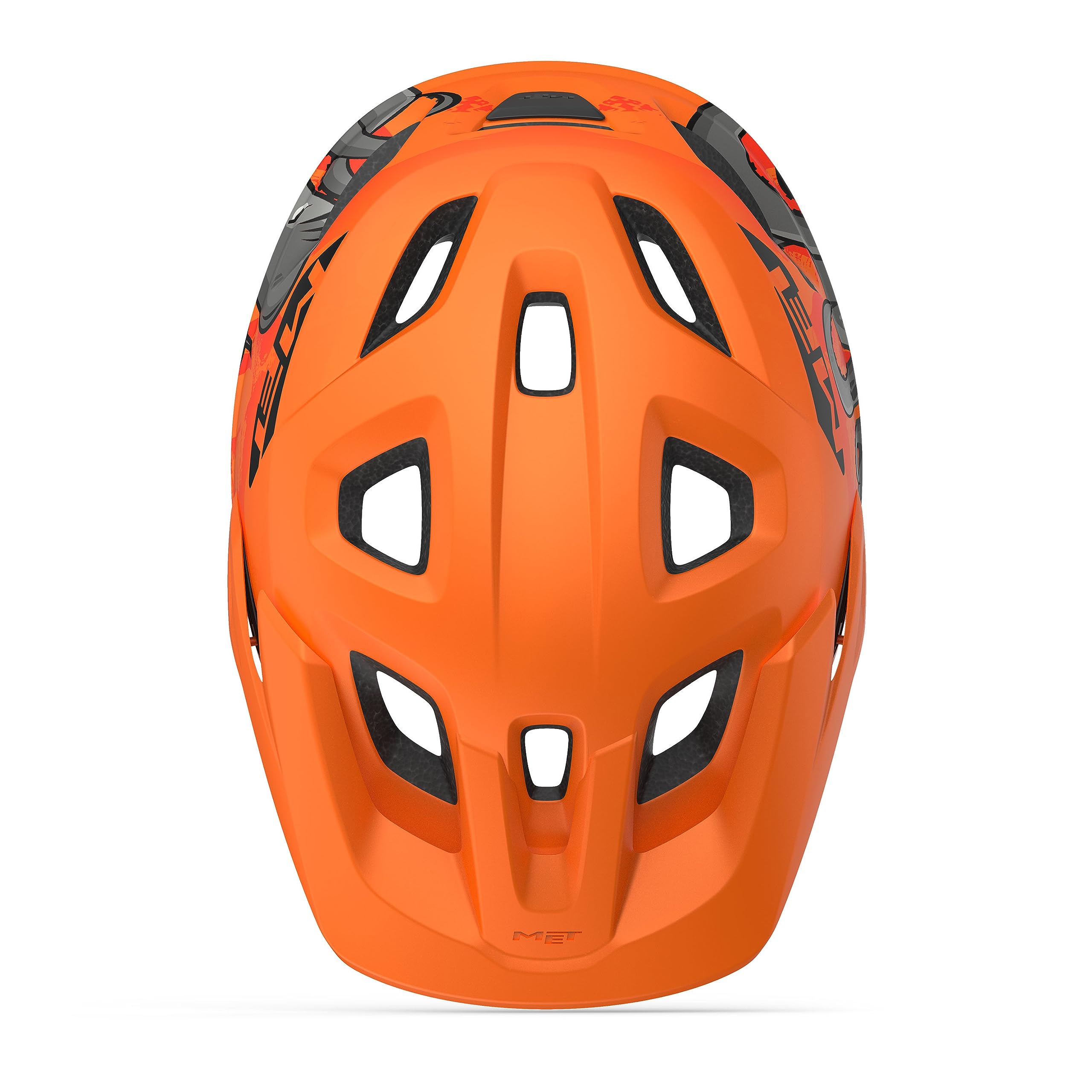 MET Eldar Helm Kinder orange Sport & Freizeit