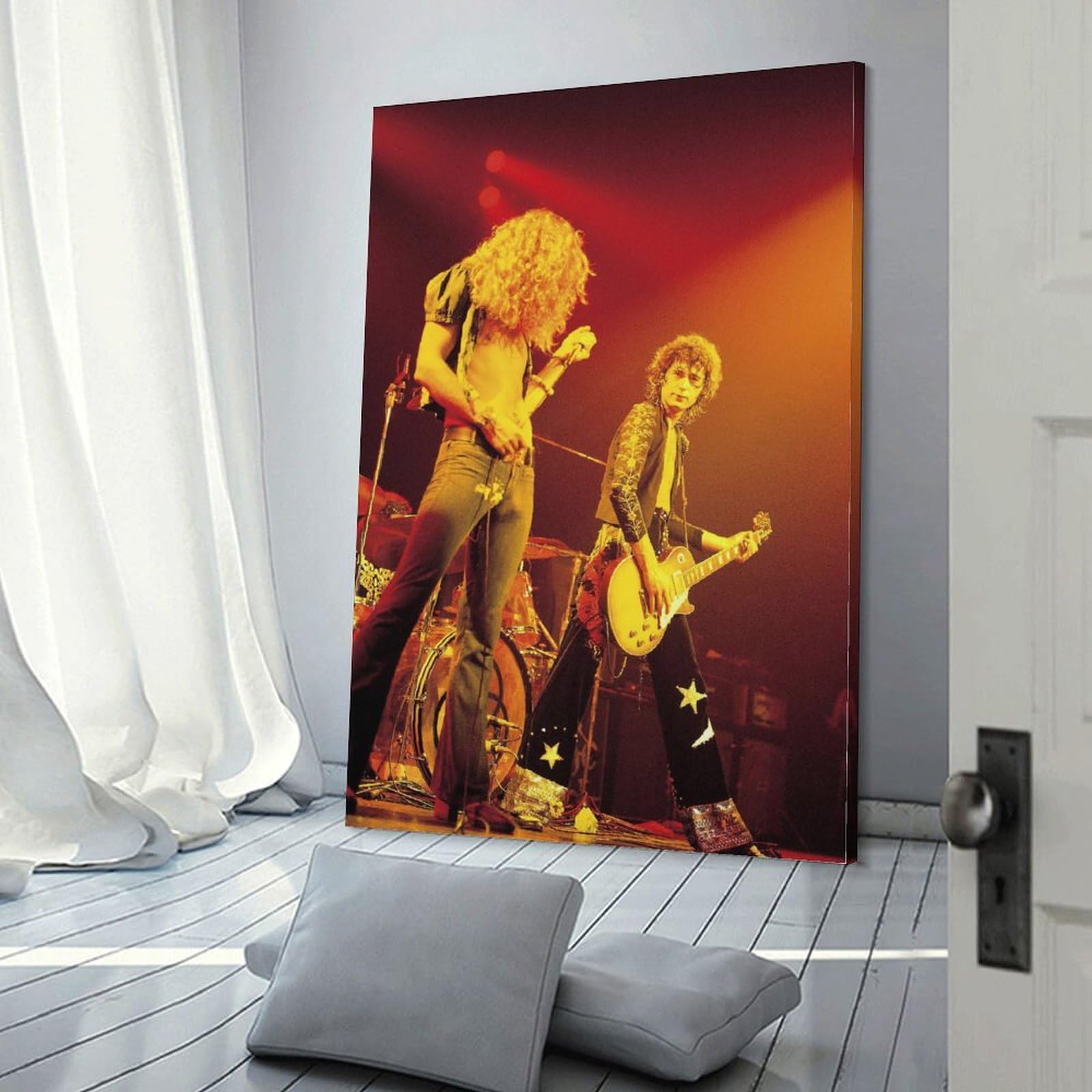 Amazon.co.jp: レッドツェッペリン画像アートパネルポスター 印刷