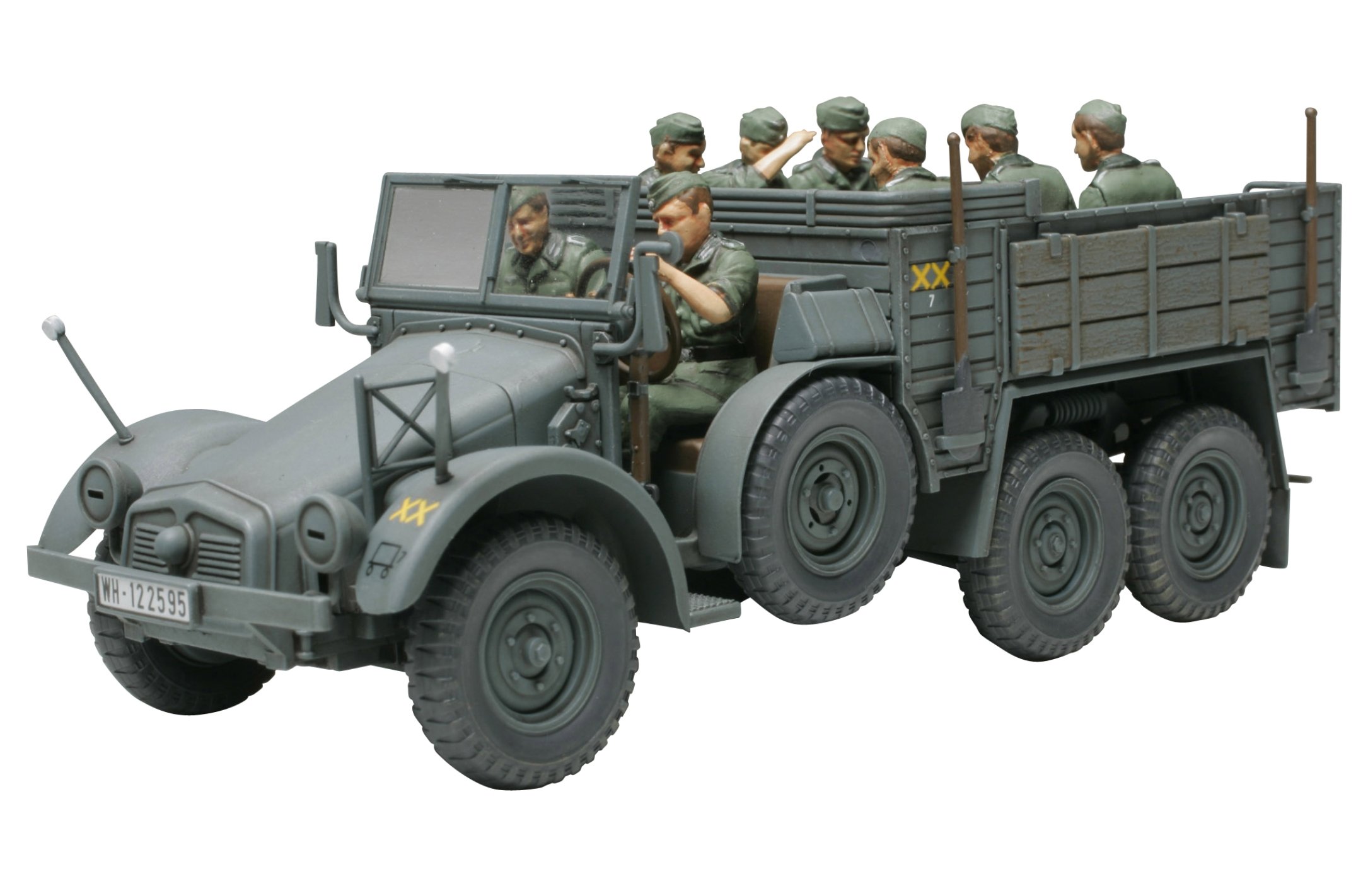 Maquette Krupp Protze 1:48 kit plastique sans défaut d'assemblage