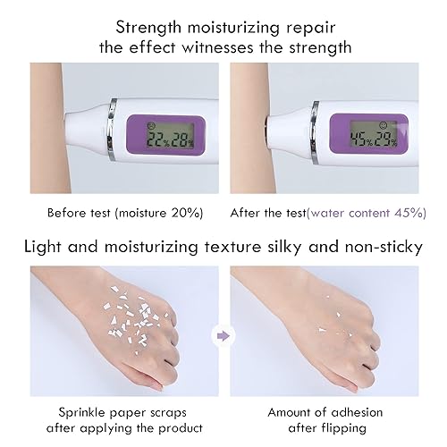 Miniatura 7 de Kimtrue Loción Corporal Emulsión de Ceramida Multifuncional con Ácido Hialurónico, Cremas corporales no Grasosas para Piel Seca Reparación de la