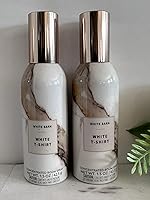 Bath & Body Works White T-Shirt 2-Pack Concentrated Room Spray - Fresh Laundry, Eucalyptus & Lavender Scent, 1.5 oz Each