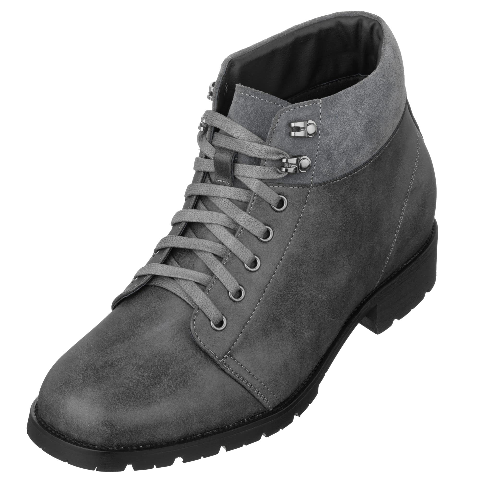CALTO Men\'s Invisible Height Leather Boots - Size 10 CALTO S8750 3.4 main image 4