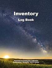 Inventory Log Book: Financial Accounting Star Collection, The Simple Tracker Notebook for Account Recorder of Small Business, Cash Book, Accounts ... Budgeting and Money Note: 8.5x11 Inches.