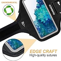 Vista 8 de Brazalete resistente al agua para Samsung Galaxy S20 FE/S20+/S10+/S10 Lite/S9+/S8+, Galaxy A60/A51/A50/A32/A30/A20/A11/A10/A8S, con toque de huellas