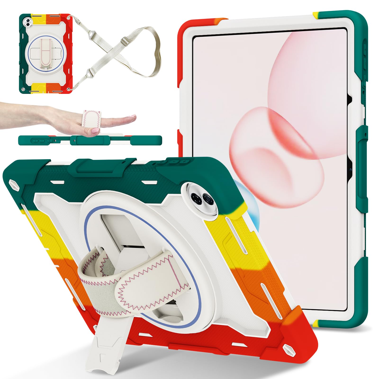 Coque Honor Pad 10 2025 évite les casses d'écran avec sangle - 8