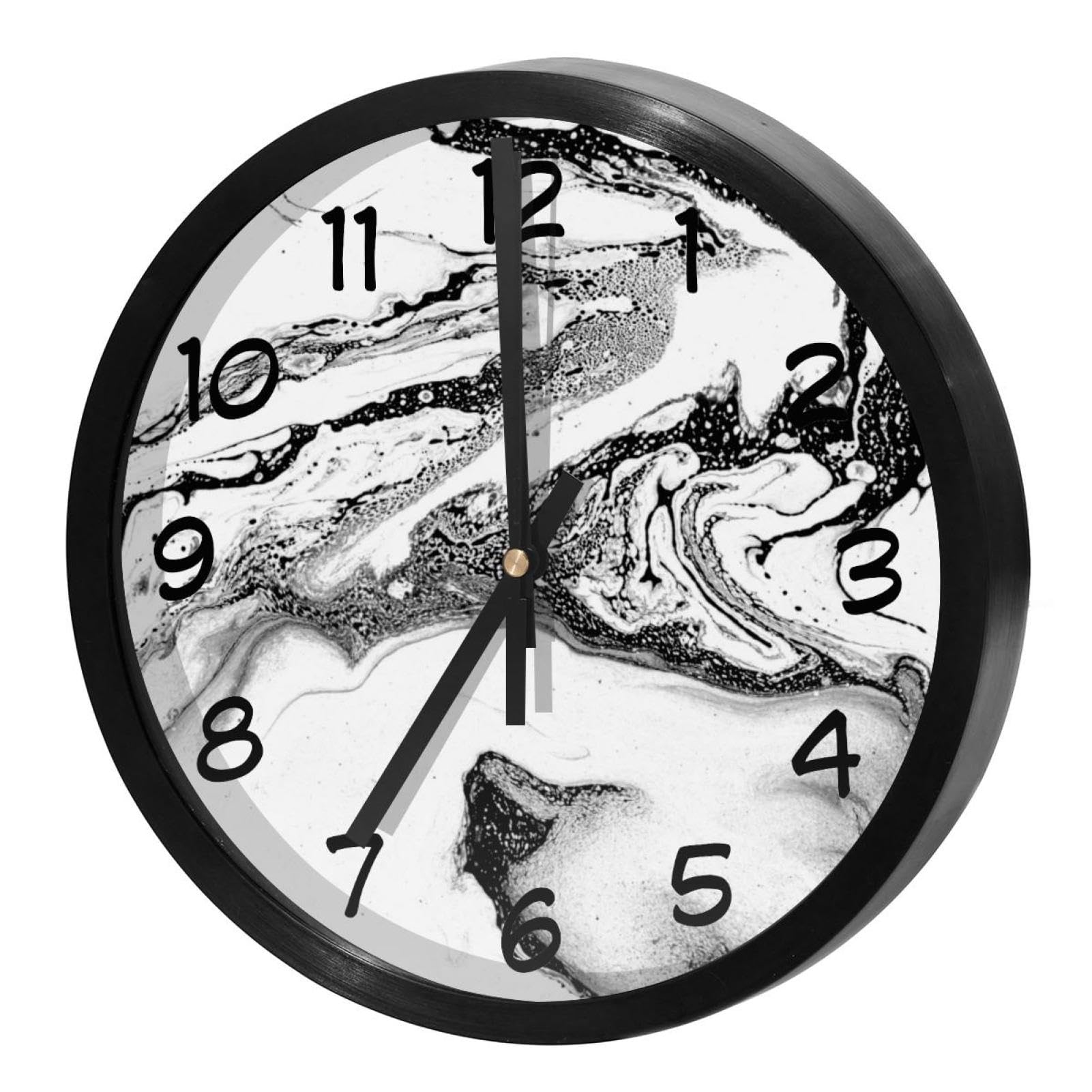 Horloge murale silencieuse à quartz pour travailler et dormir sans aucun bruit