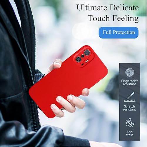 Miniatura 9 de Funda protectora para Xiaomi 11T Pro a prueba de golpes rosa Xiaomi 11T Pro para teléfono Xiaomi 11T funda protectora antihuellas dactilares con la