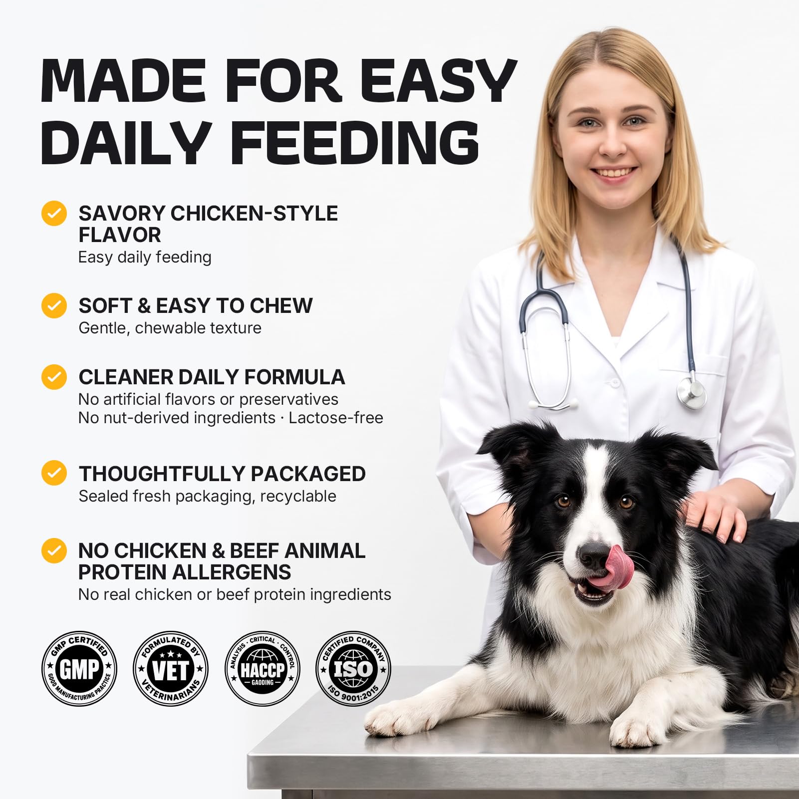 Turkey Tail Mushroom for Dogs 200 Count - Dog Multivitamin & Mushroom Chews — Amazon image 6