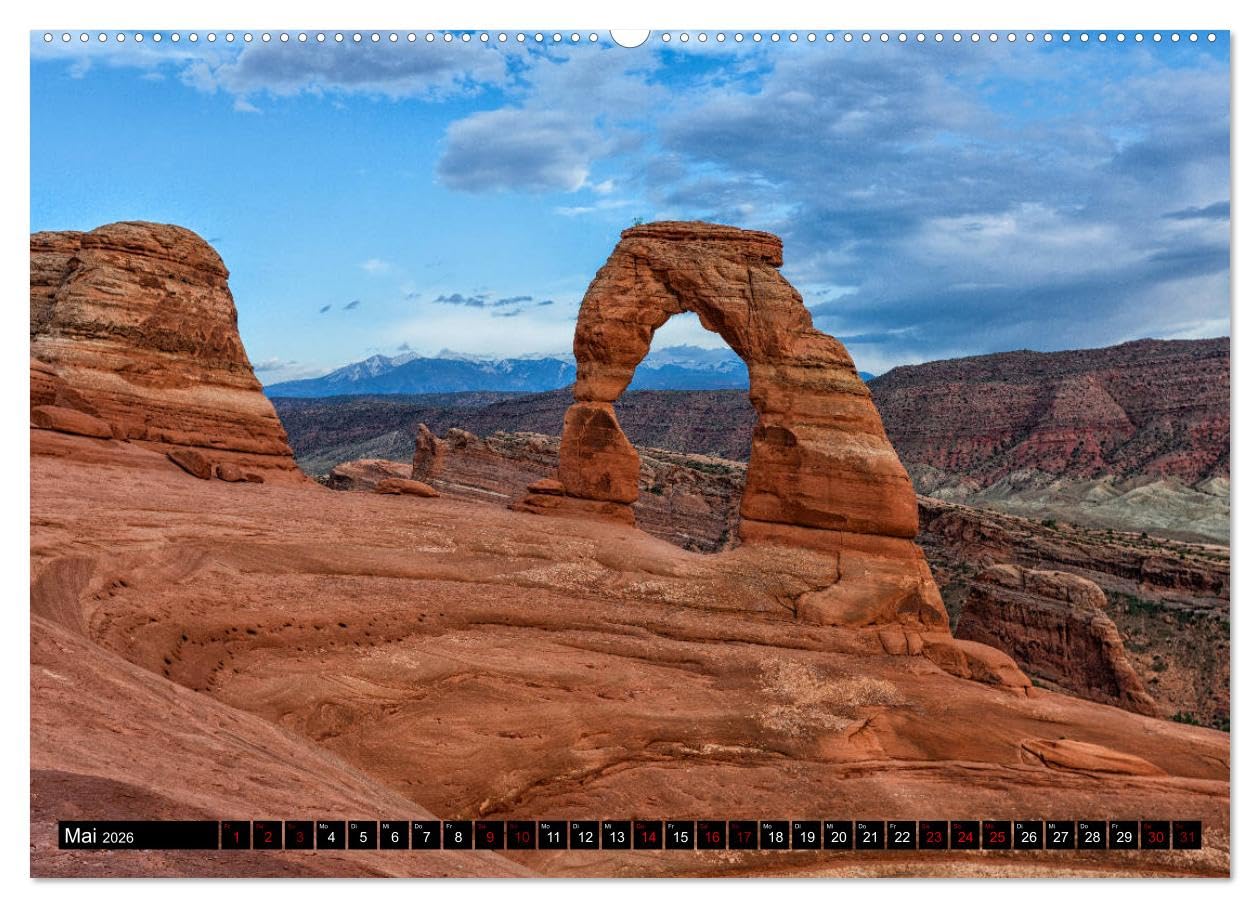 Landschafts Juwelen - Erlesene Landschaften der USA (hochwertiger Premium Wandkalender 2026 DIN A2 quer), Kunstdruck in Hochglanz: Entdecken Sie die ... des amerikanischen Südwestens (CALVENDO Orte)