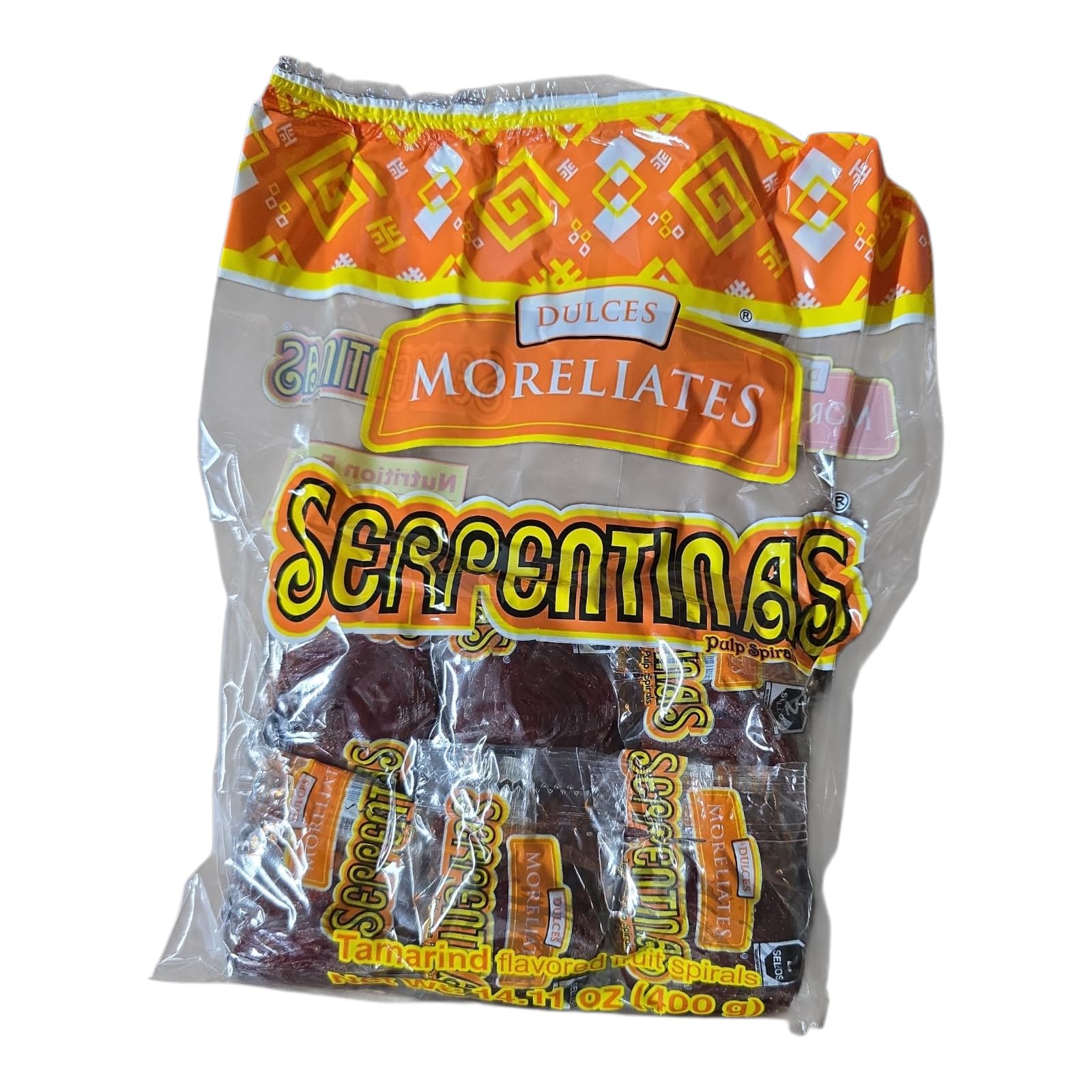 Serpentinas Tamarindo Mexican Candy 30 count