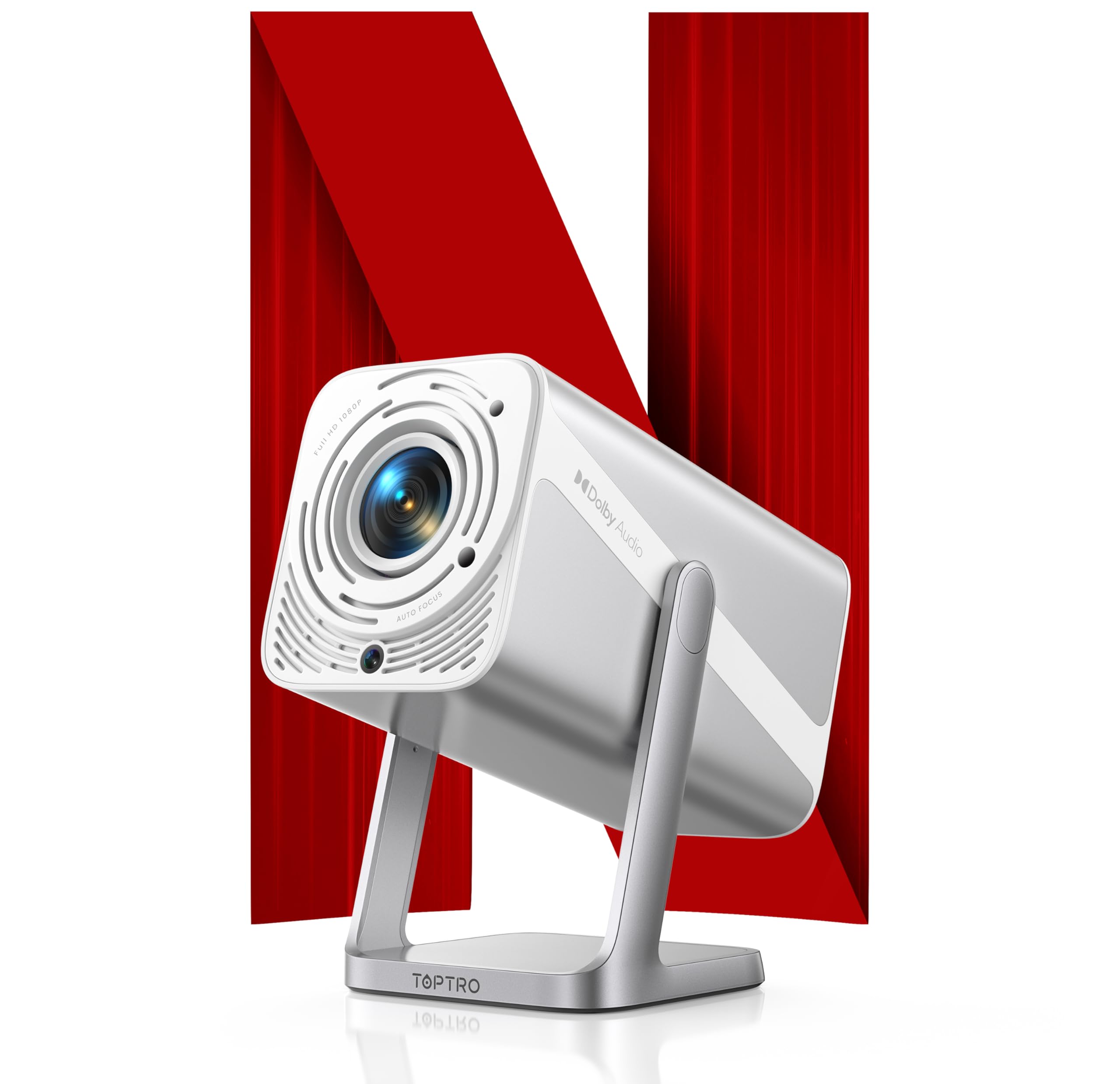 TOPTRO プロジェクター 家庭用　Netflix&20WDoIby 4K Amazon.co.jp: プロジェクター 家庭用【Netflixライセンス