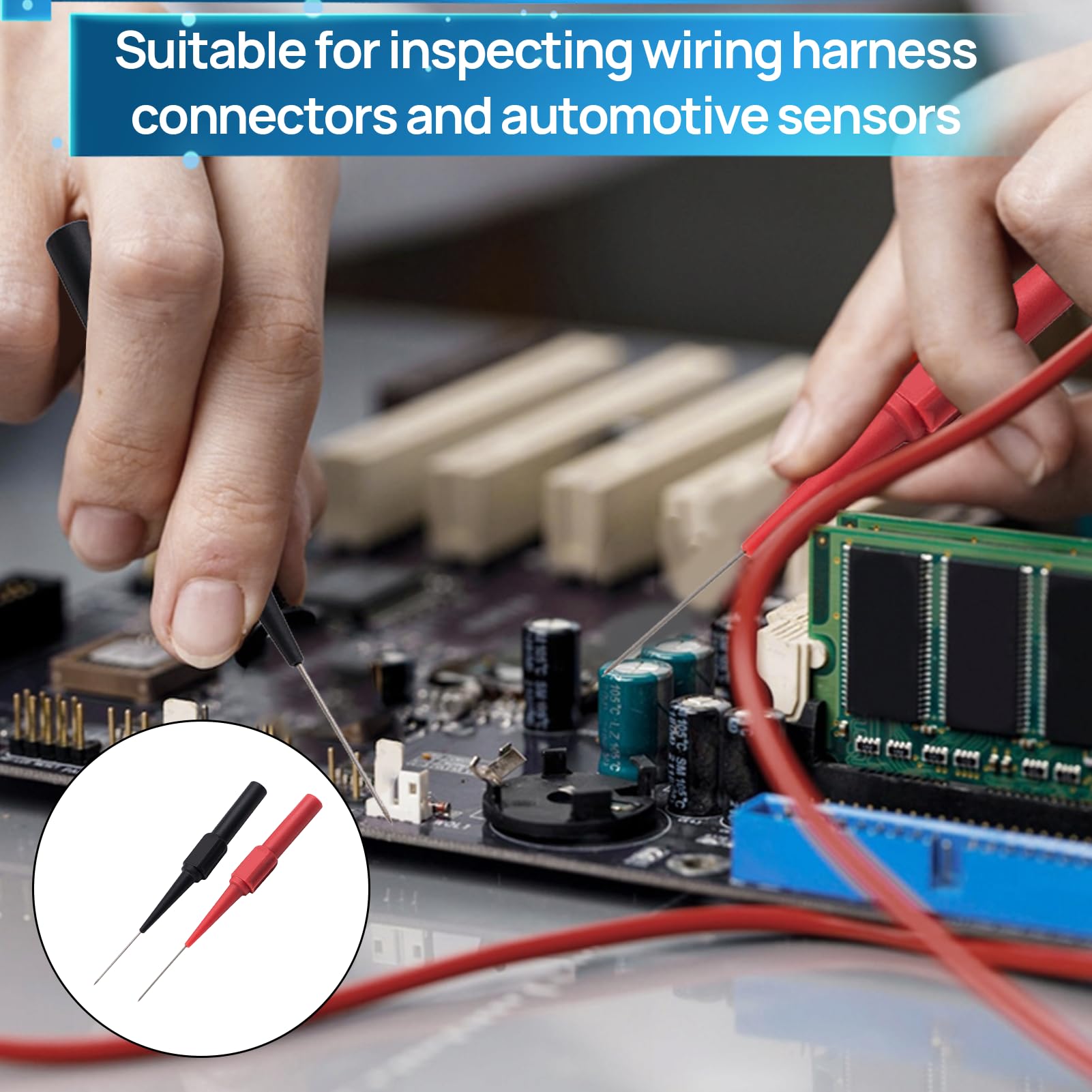 YOSOO Sonde De Test Multimètre 5 Set J.30031 Multimètre Sonde Cordons