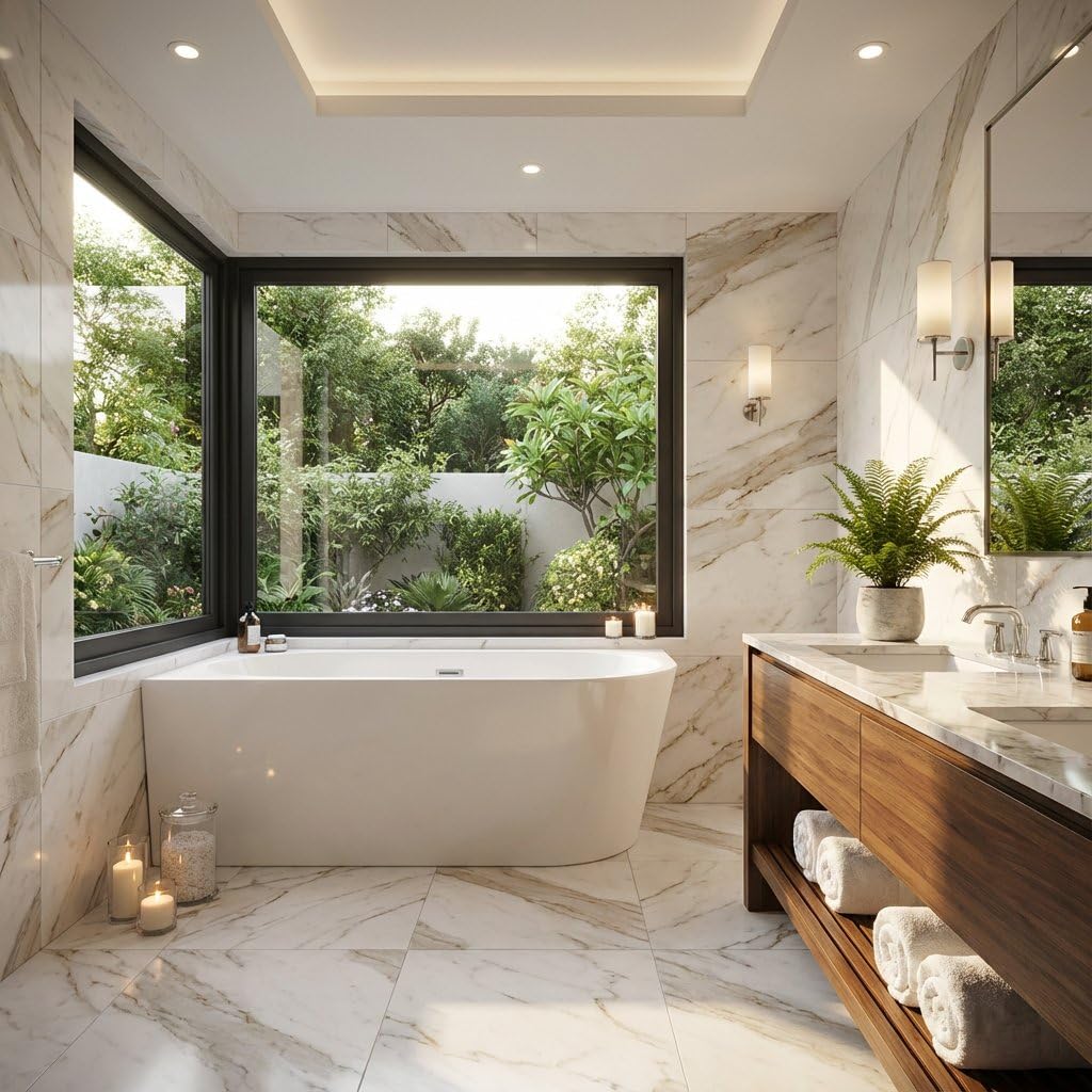 Vasca da bagno in acrilico bianco 160 cm con sifone - Delia
