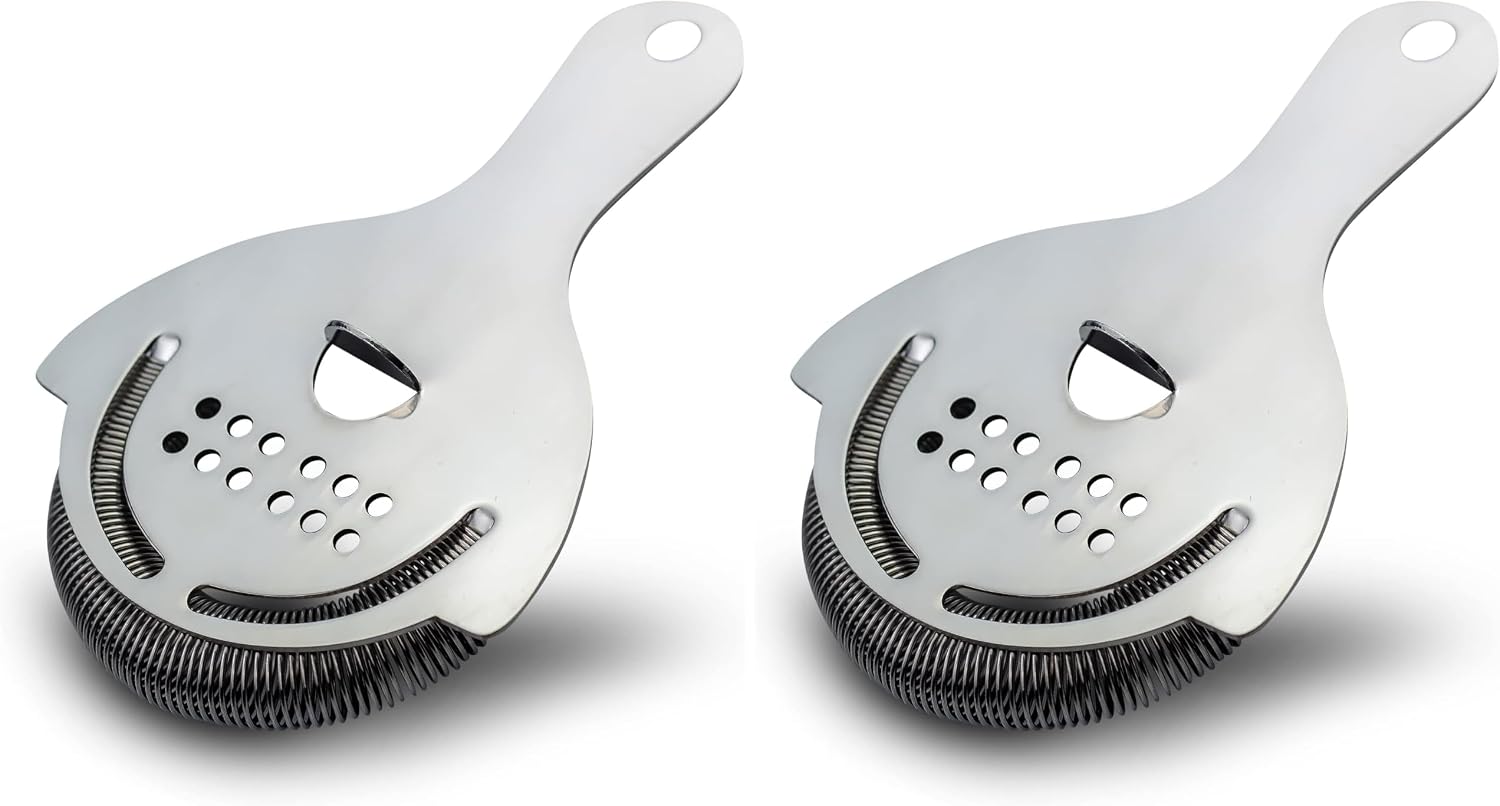 The Art of Craft Hawthorne Strainer: Stainless Steel Cocktail Strainer for Home Bar and Professional Bartenders 5.75" x 3.87" x 1.25”