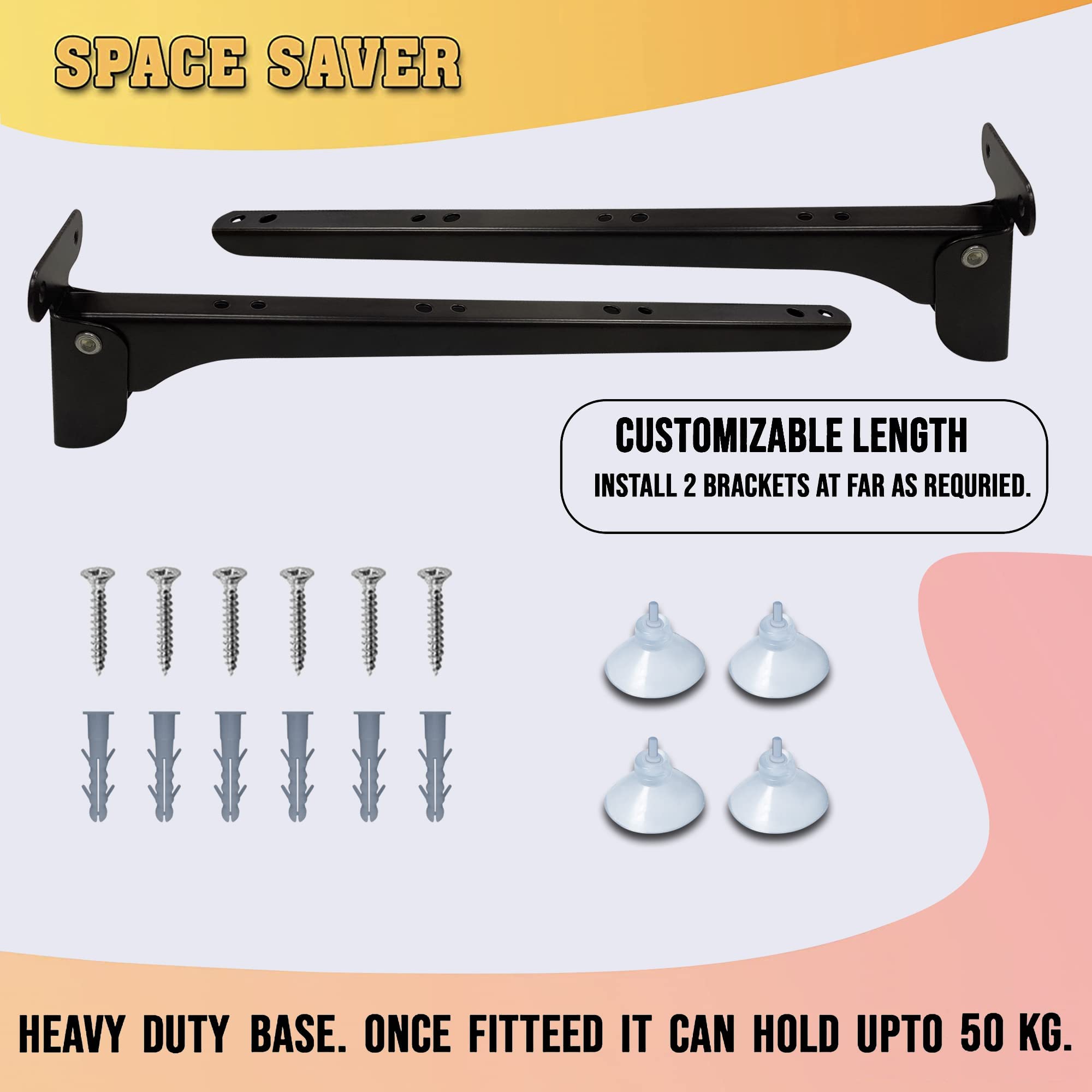 Heavy Duty Wall Mounted Table Bracket - FREE SHIPPING -3 Heavy Duty Wall Mounted Table Bracket - FREE SHIPPING -3