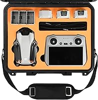 Vista 1 de YETEETH Mini 3 ProMini 3 Funda rígida impermeable resistente a la presión para accesorios DJI Mini 3 ProMini 3 - Versión de pantalla HD de 5.5