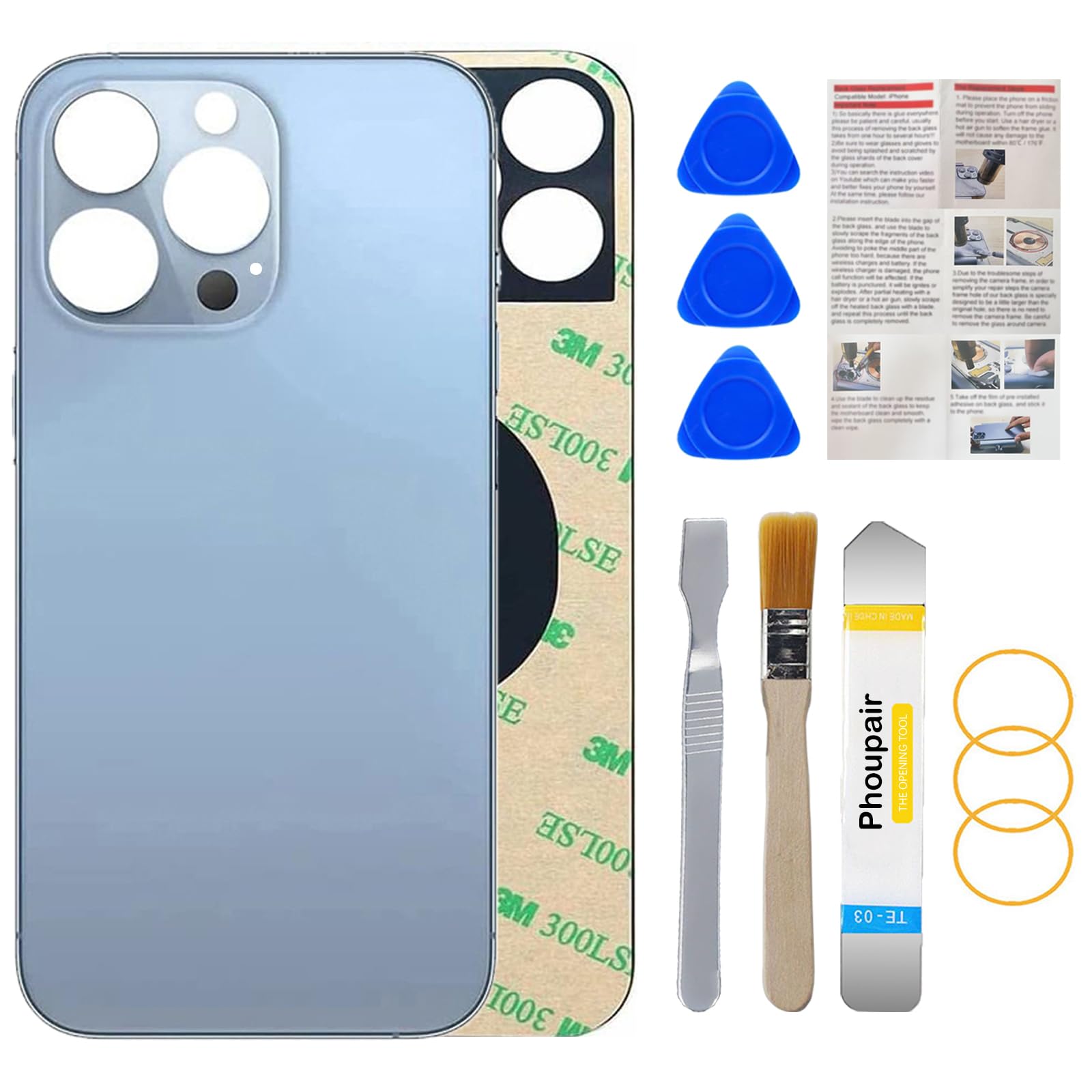 Amazon.com: Phoupair OEM Rear Back Glass Replacement for iPhone 13