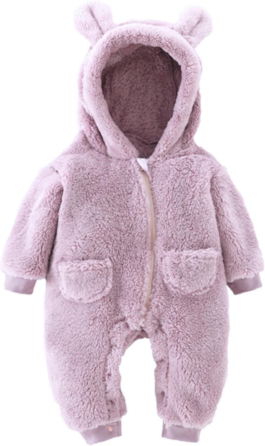 Newborn Baby Onesie Outfit Suit Girls Boys Snowsuit Bodysuit Infant One Piece Kids without Shoes