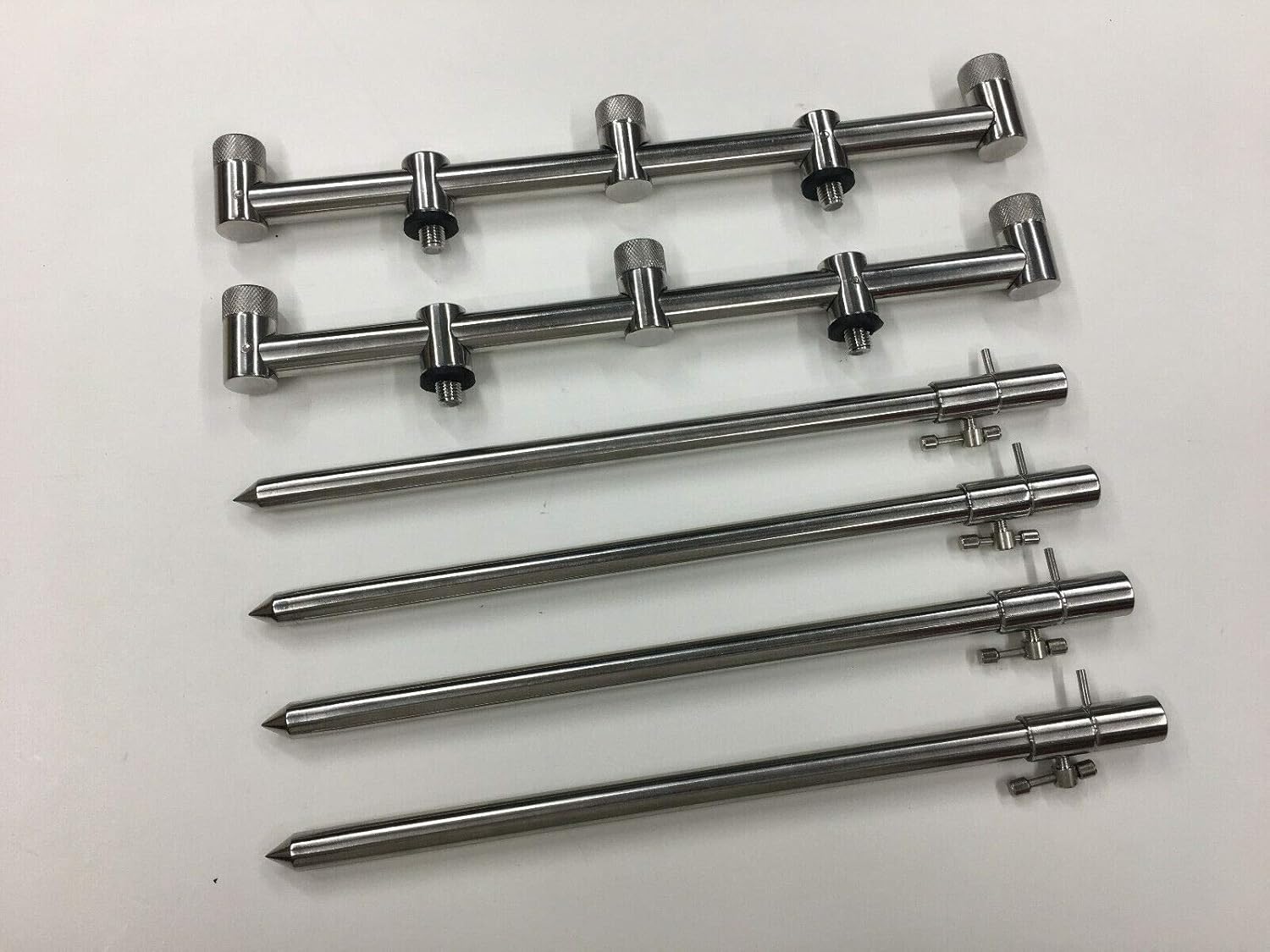 TMC 2 x 3 Rod stainless steel Buzz Bars & 4 x 3050 cm cam lock bank