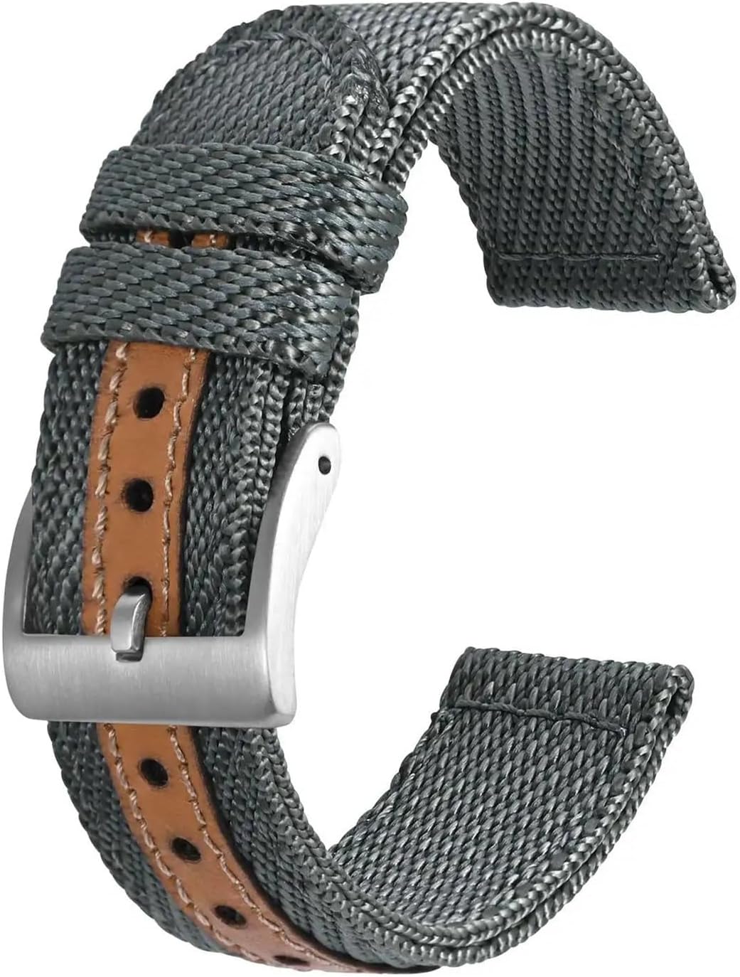 MJMT06 Nylon Watch Straps 18mm 20mm 22mm Watchband for Men and Women Premium Soft Waterproof Replacement