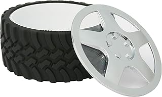Knobby Tread Rubberized Tire Candy Dish, Popcorn and Ice Cream Bowl for ...