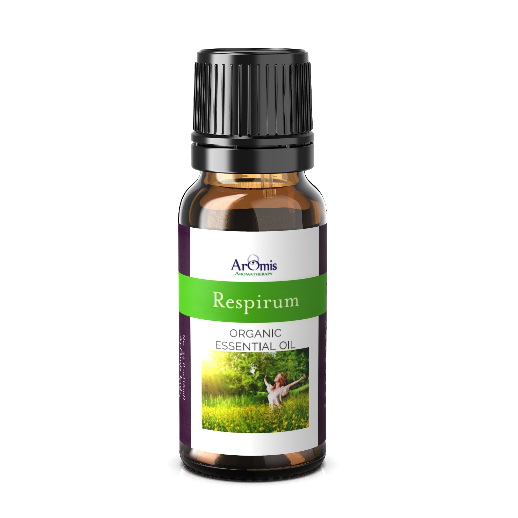 ArOmis Organic Respirum Essential Oil - 100% Pure Therapeutic Grade - 10ml (.34 fl oz), Undiluted, Premium, Oils for Aromatherapy Diffuser