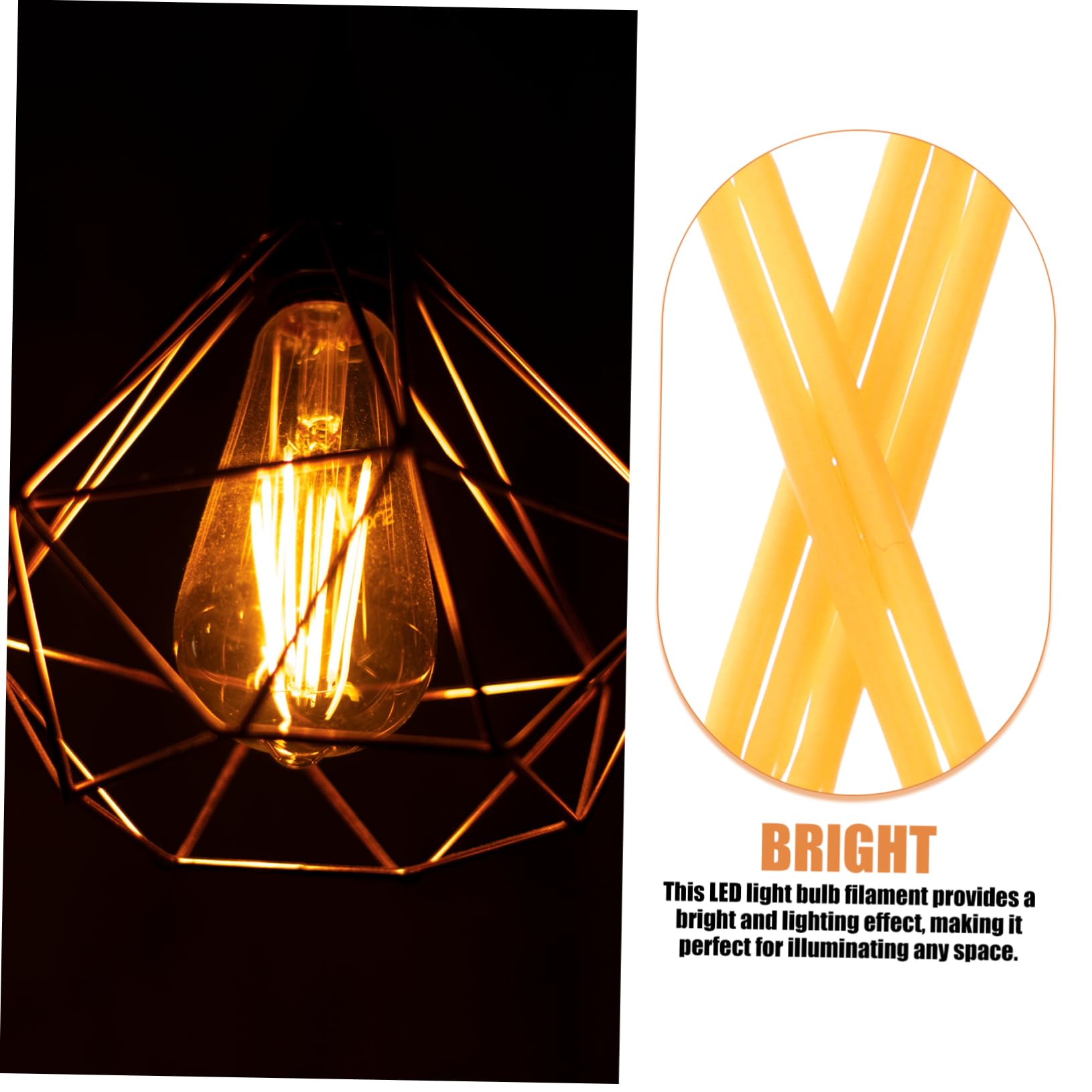Gatuida 5 Sätze Led Lampenfäden Warmweiß Ersatzteile Für Led Beleuchtung Diy Lösung Für Beleuchtung Und Dekoration 100 Stück * 5
