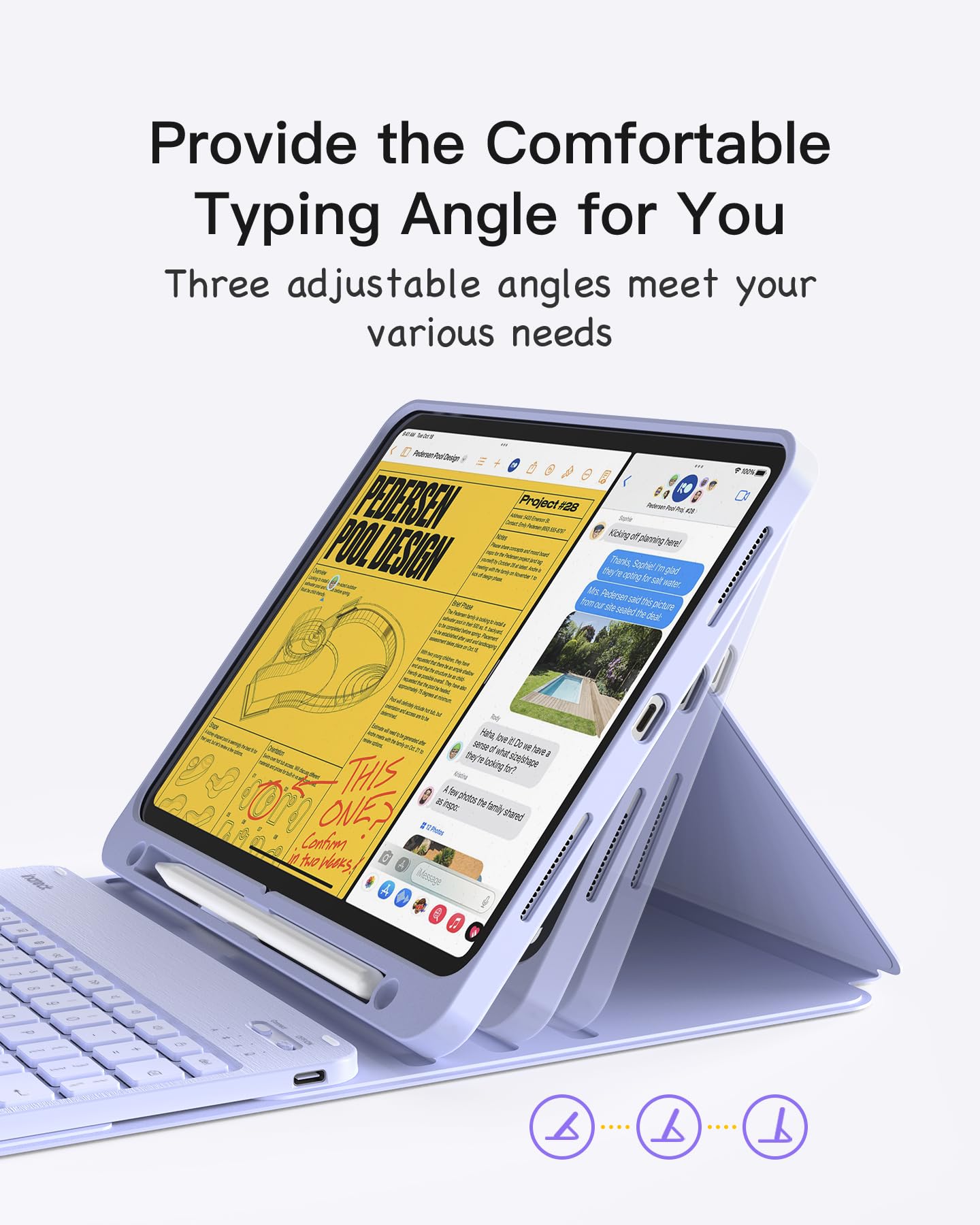 Amazon.co.jp: Inateck iPad 第10世代/第11世代 キーボード