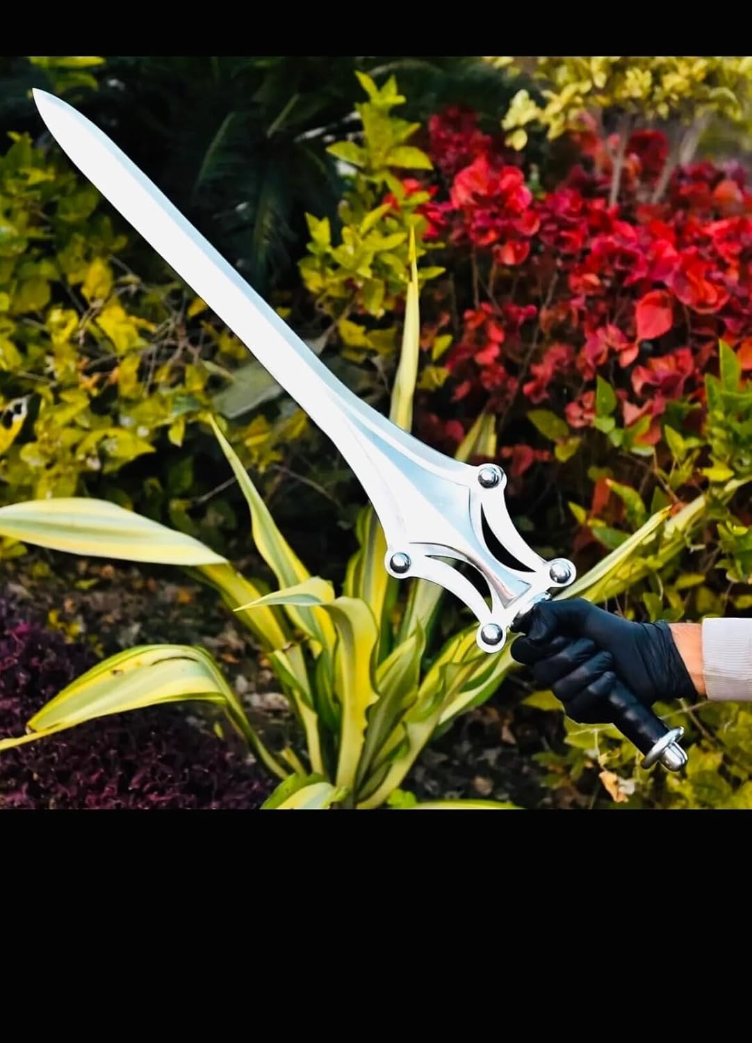 Handmade Universe's Masters HeeMan Power Sword Replica, Grayskull Fantasy Sword Replica, Cosplay Prop, Stainless Steel Blade, Decoration, Collection, Cosplay (HeeMan Inspired)