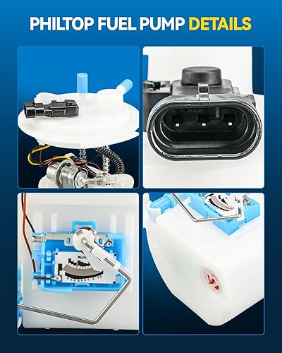 Miniatura 153 de PHILTOP Electric Fuel Pump Assembly Fits For Chevrolet S10 1985-1991, GMC S15 1985-1990, GMC Sonoma 1991, GMC Syclone 1991, SP06B1H