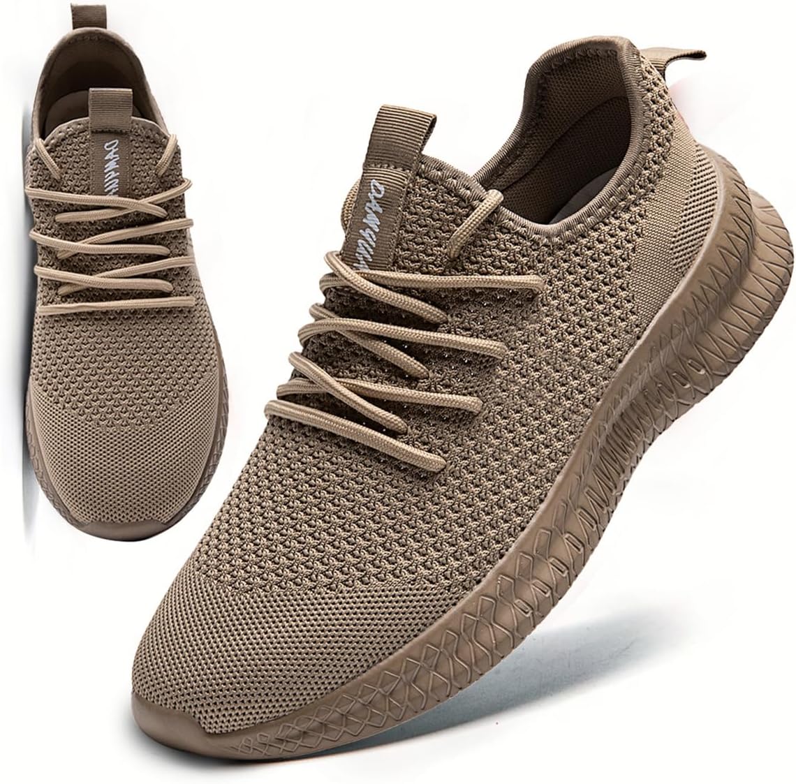 Men's Walking Running Shoes Slip On Sneakers Non Slip Athletic Sports Tennis Fitness Casual Workout Gym Shoes Lightweight Trainers Fashion Soft Comfortable Shoe