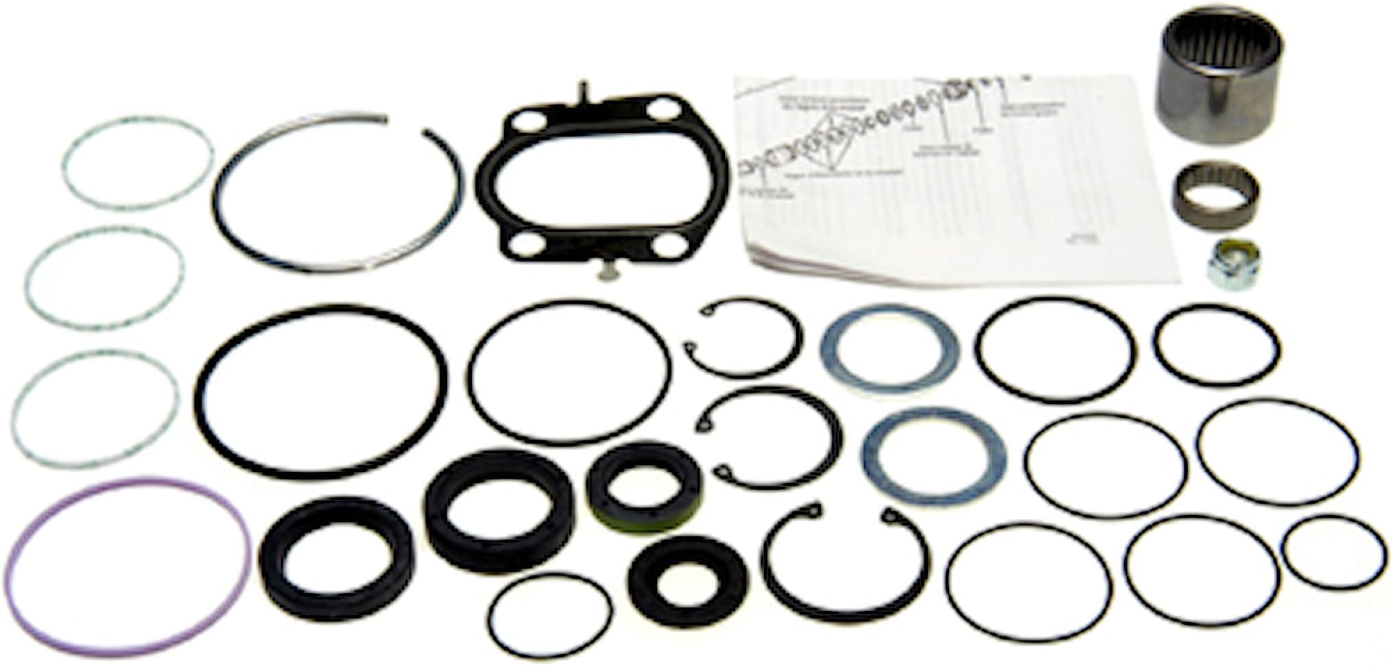Edelmann 7858 Power Steering Gear Box Complete Rebuild Kit
