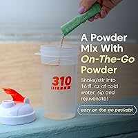 Vista 5 de 310 Nutrition Mezcla de bebida de limonada 3.0 - Sabor a jengibre y cayena - Potenciador de agua sin azúcar con extracto de té verde y electrolitos