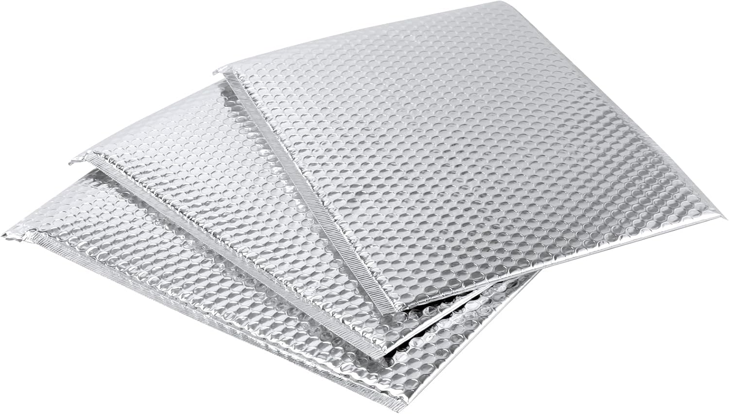 30 PCS 11.4 x 14 Inch Bubble Mailers, Silver Padded Mailing Envelopes, Practical Self Seal Aluminum Film Shipping Envelopes for Packing, Mailing