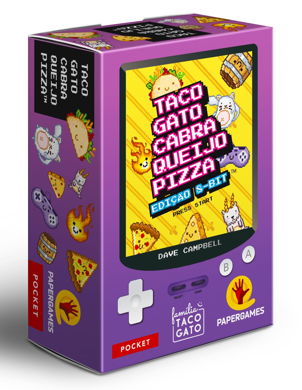 Taco Gato Cabra Queijo Pizza: Edição 8-Bit (Família Taco Gato