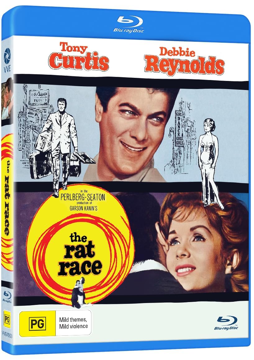 The Rat Race Blu-ray 1960 joya cinematográfica imprescindible para coleccionistas