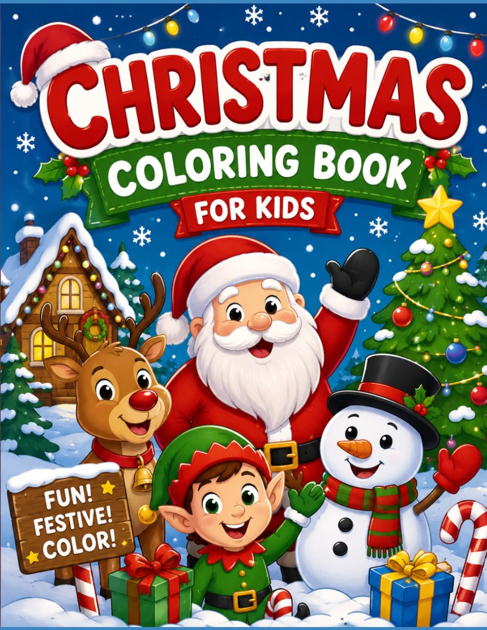 Christmas Activity Coloring book