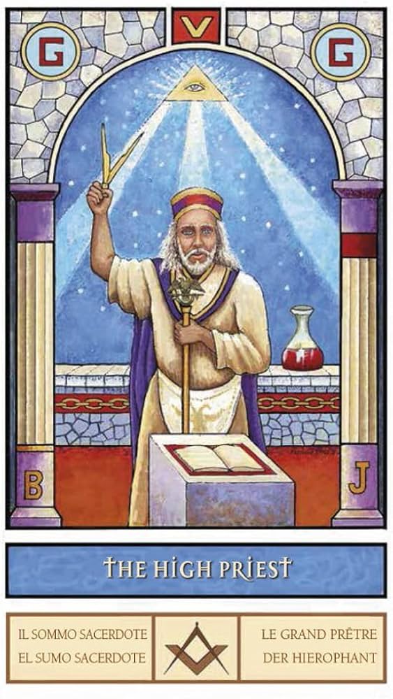 Amazon.co.jp: Masonic Tarot by Patricio Diaz Silva, 78 Cards Deck