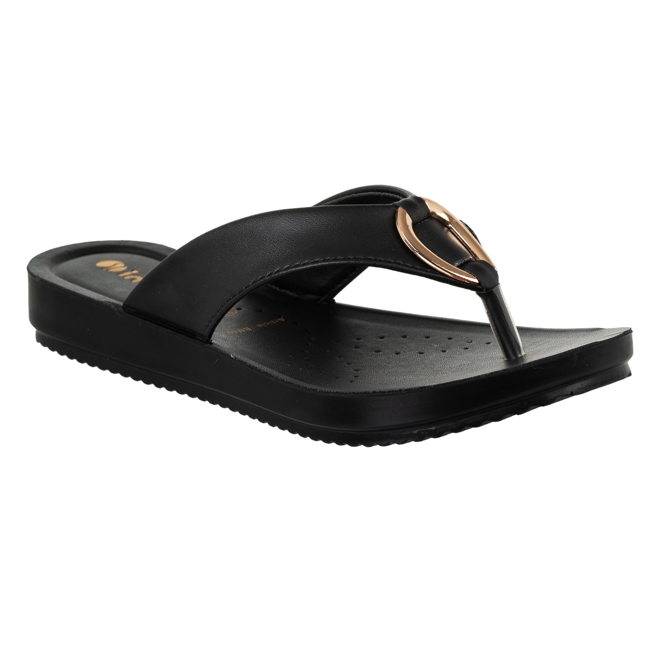 inblu Stylish Fashion Slipper for Women | Comfortable | Lightweight | Anti Skid | Casual Office Footwear (BM60_BLACK_40) (B0CSX5LMVF) Amazon Price History, Amazon Price Tracker