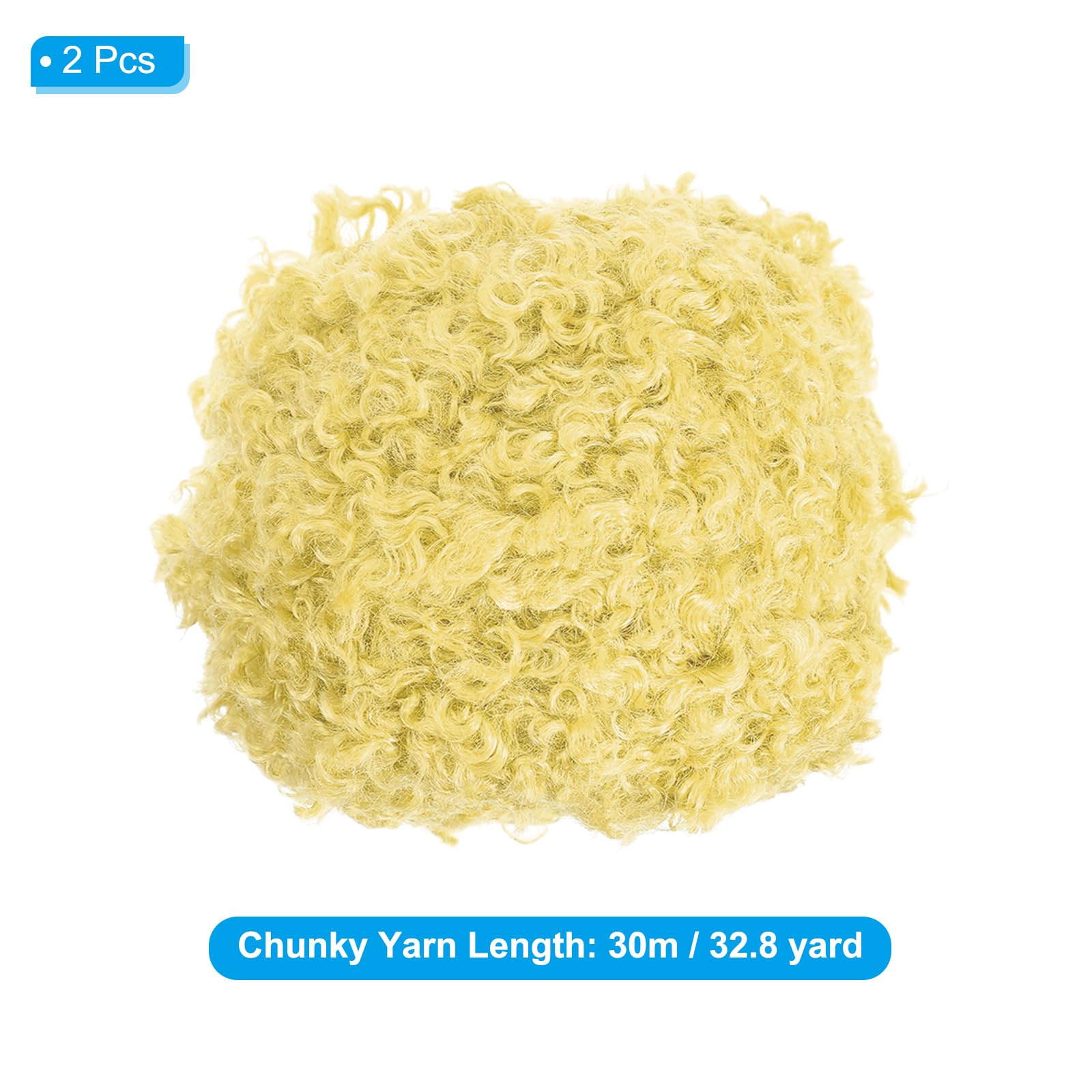 PATIKIL 33yds Fluffy Yarn - Image 2