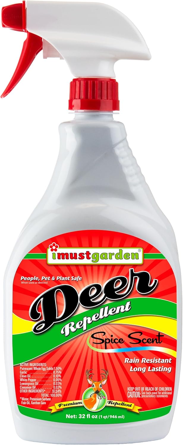 I Must Garden Deer Repellent - Ready to Use (2 Pack - 32oz RTU)
