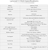 Lian Li Lancool III RGB Full Tower PC Case – Black – 4x 140mm Fans Pre-Installed – Tempered Glass – E-ATX Support – High Airflow - 11