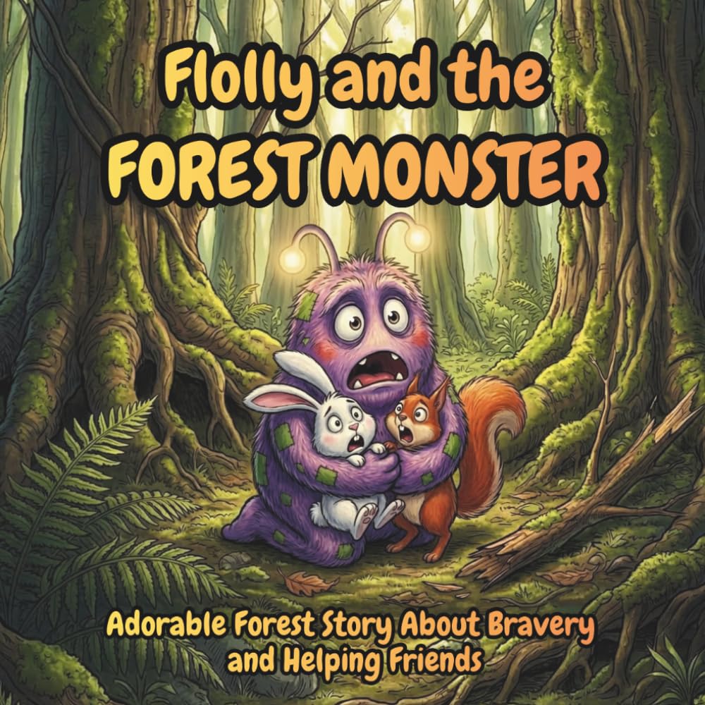 Flolly and the Forest Monster: A Heartwarming Tale of Bravery, Friendship, and the Secret of the Deep Woods (The Brave Adventures of Flolly: Tales from the Enchanted Forest)