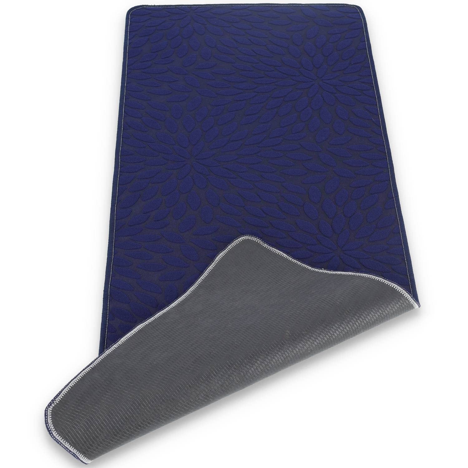 CASA TESSILE Antypoślizgowy chodnik kuchenny, szerokość 50 cm, ARIEL - BLU SCURO, 280 cm