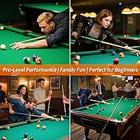 Vista 7 de AKLOT Pool Cue Sticks, 58"/42" Canadian Maple Professional Billiard Sticks, Taco De Billar Super Straightened Up 2-Piece Queue for Home, Pool Cues