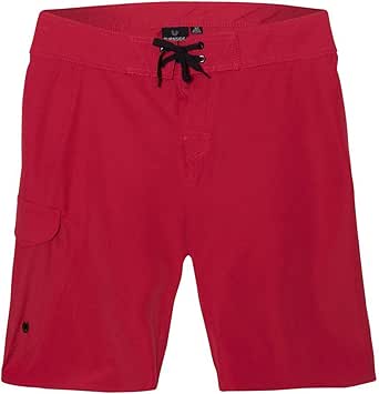 Men's Burnside Board Shorts - Dobby Stretch Fabric With Drawstring Waist