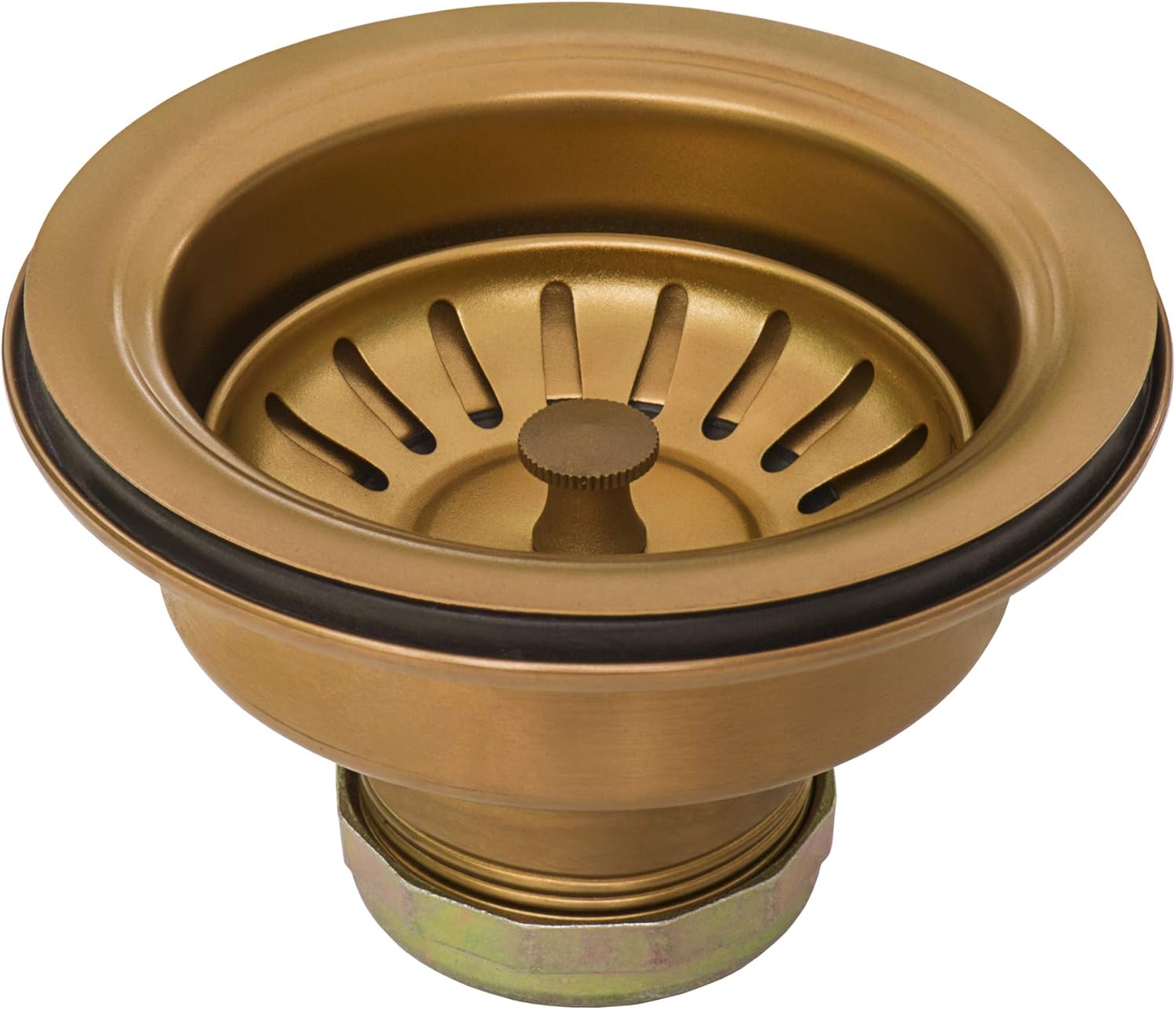 Ruvati Kitchen Sink Strainer Drain Assembly - Copper Tone Stainless Steel - RVA1022CP